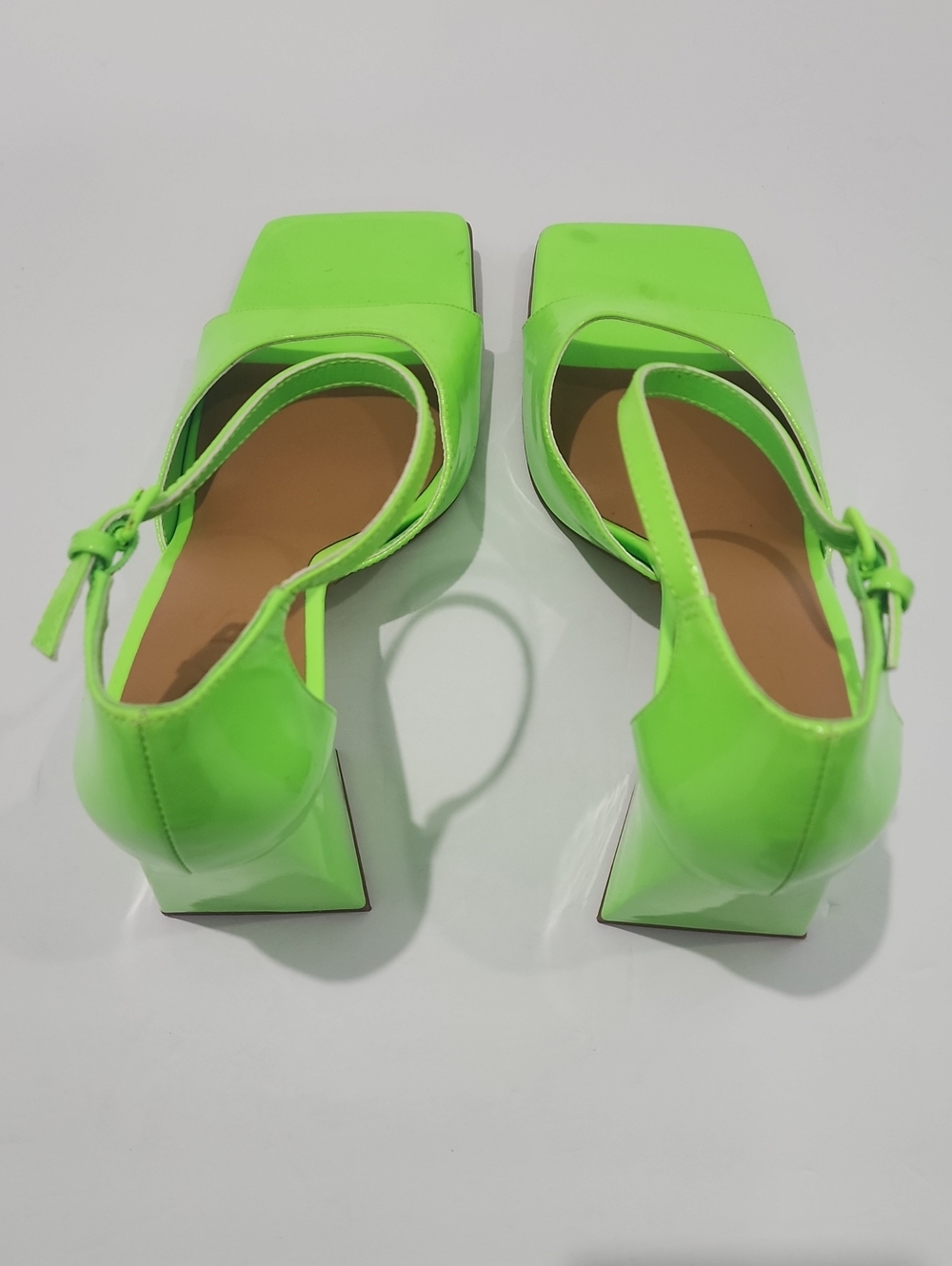 COS Square-Toe Block-Heeled Sandals - Picture 6 of 12
